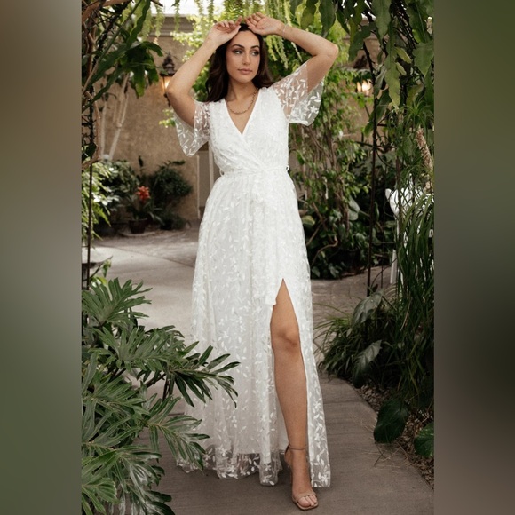 Marseille Embossed Maxi Dress - Baltic Born - Picture 1 of 4